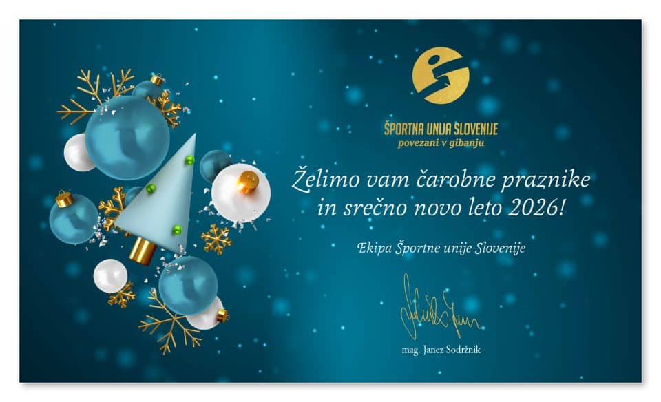 Sus cestitka novo leto 2026 c slo